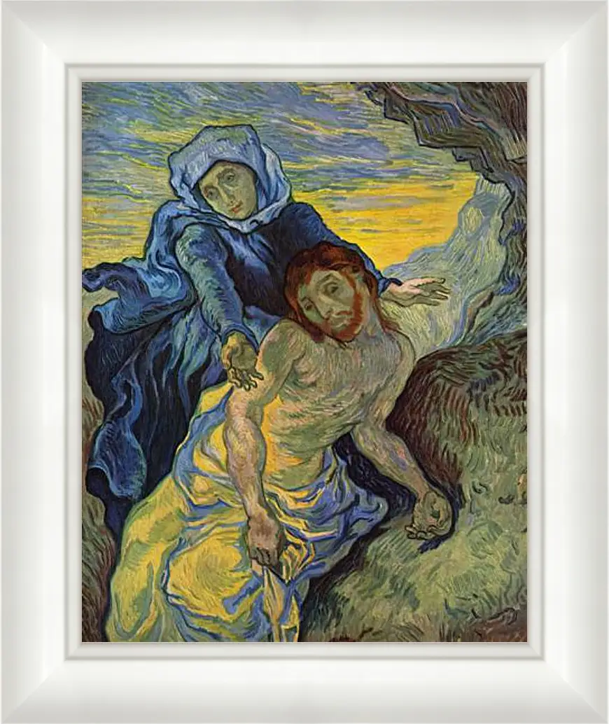 Картина в раме - Pieta. Эжен Делакруа