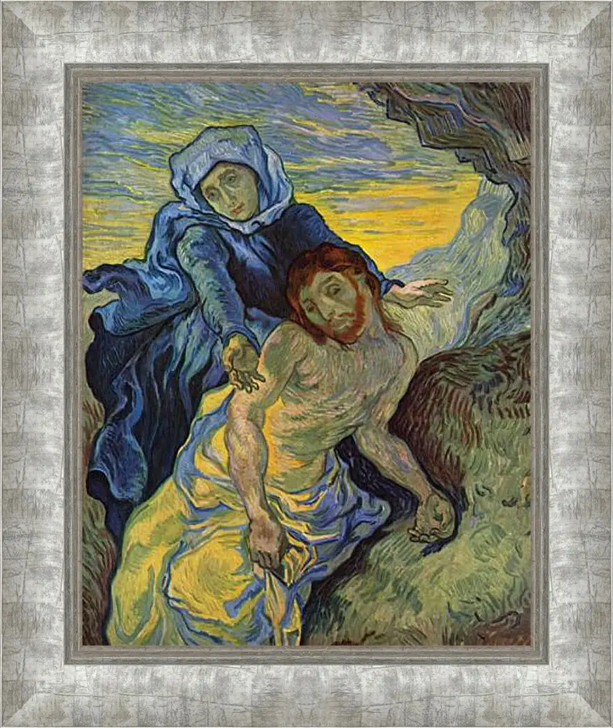 Картина в раме - Pieta. Эжен Делакруа