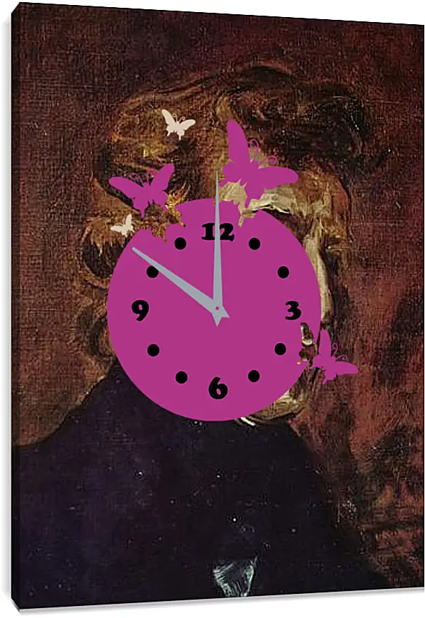 Часы картина - Frederic Chopin as portrayed by Eugene Delacroix. Эжен Делакруа