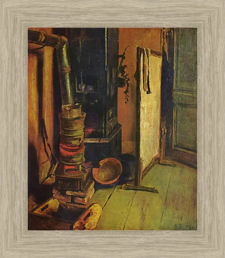 Картина в раме - Eine Ecke des Ateliers. Эжен Делакруа