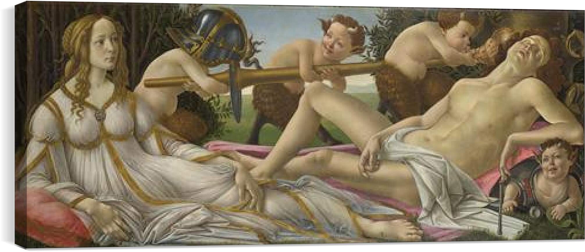 Постер и плакат - Venus and Mars. Сандро Боттичелли