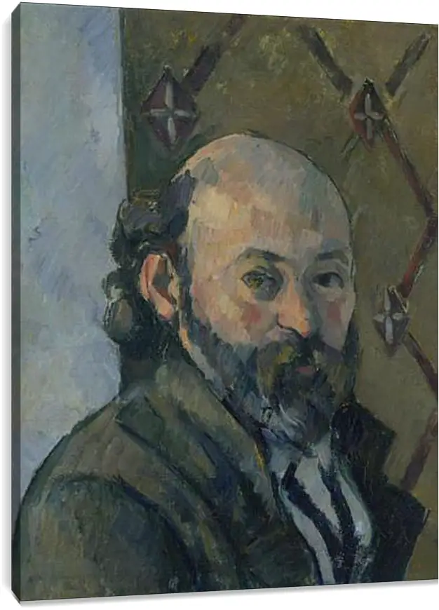 Постер и плакат - Self Portrait. Поль Сезанн