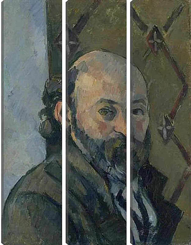 Модульная картина - Self Portrait. Поль Сезанн