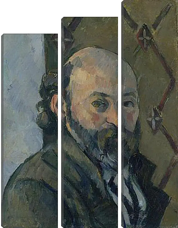 Модульная картина - Self Portrait. Поль Сезанн