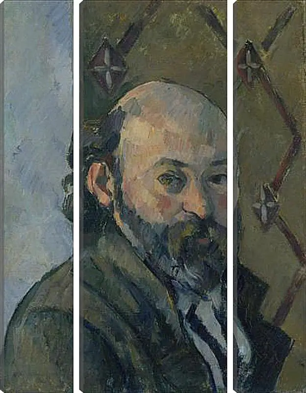 Модульная картина - Self Portrait. Поль Сезанн