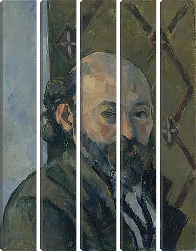 Модульная картина - Self Portrait. Поль Сезанн