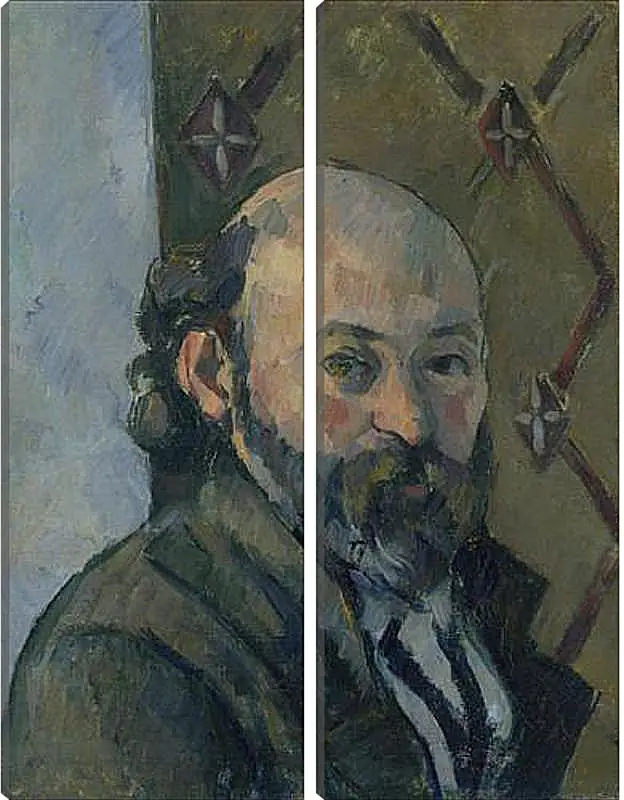 Модульная картина - Self Portrait. Поль Сезанн