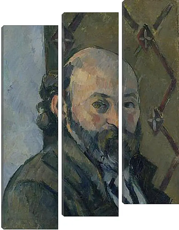 Модульная картина - Self Portrait. Поль Сезанн