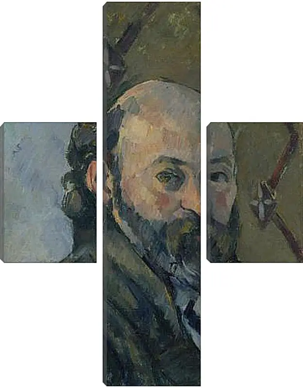 Модульная картина - Self Portrait. Поль Сезанн