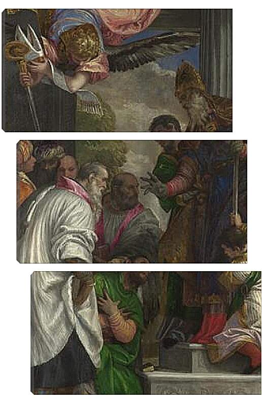 Модульная картина - The Consecration of Saint Nicholas. Паоло Веронезе