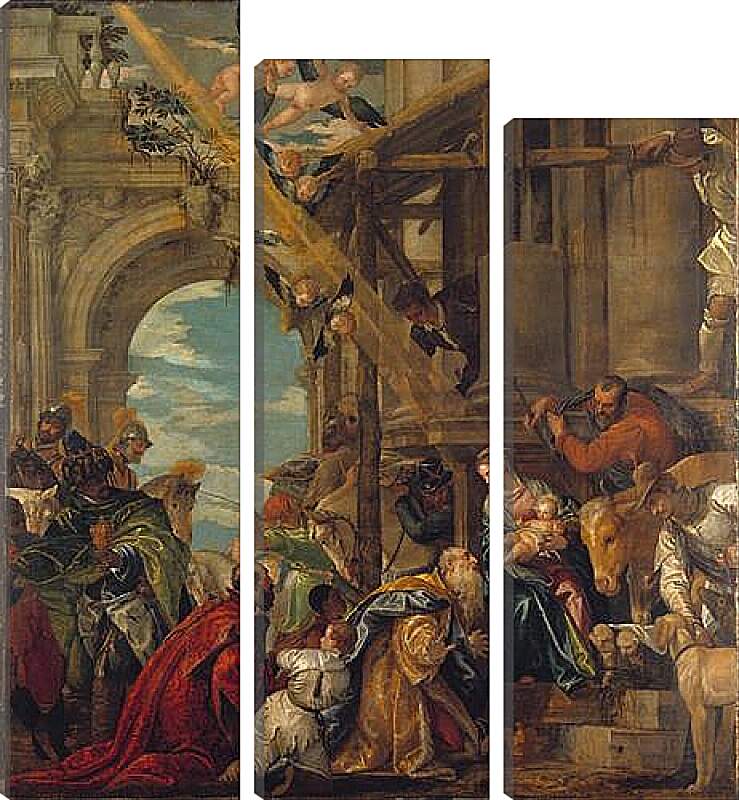 Модульная картина - The Adoration of the Kings. Паоло Веронезе