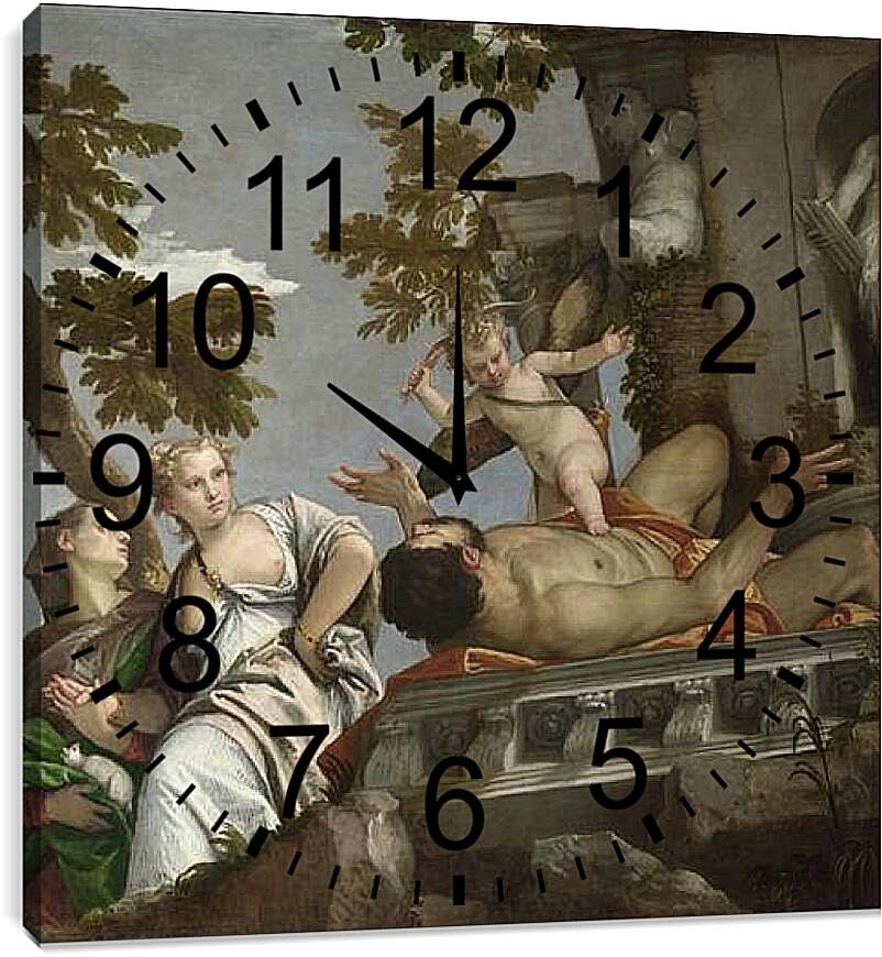 Часы картина - Scorn. Паоло Веронезе