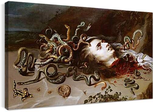 Постер и плакат - The Head of Medusa. Питер Пауль Рубенс