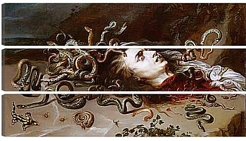 Модульная картина - The Head of Medusa. Питер Пауль Рубенс
