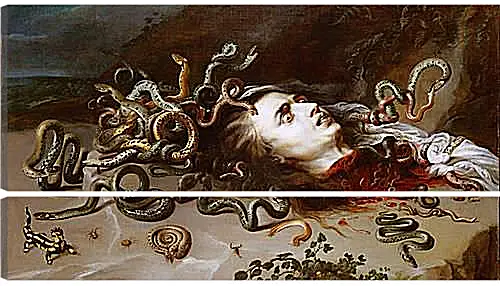 Модульная картина - The Head of Medusa. Питер Пауль Рубенс