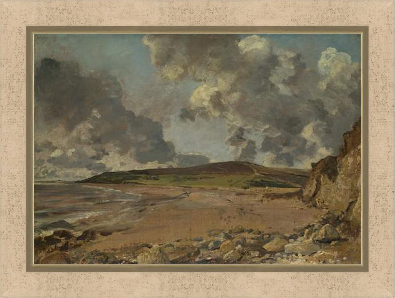 Картина в раме - Weymouth Bay. Джон Констебл