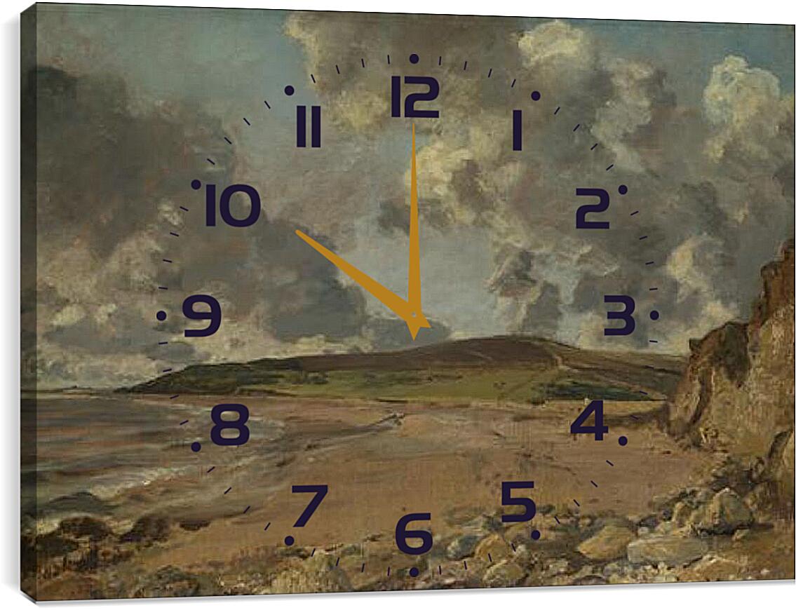 Часы картина - Weymouth Bay. Джон Констебл