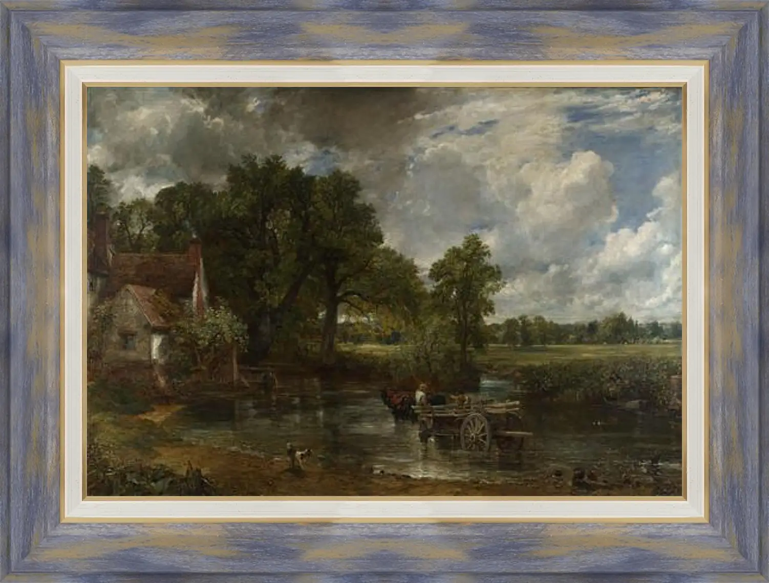 Картина в раме - The Hay Wain. Джон Констебл