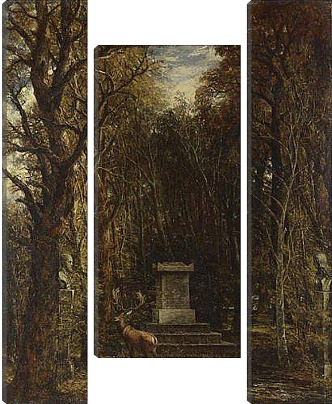 Модульная картина - Cenotaph to the Memory of Sir Joshua Reynolds. Джон Констебл
