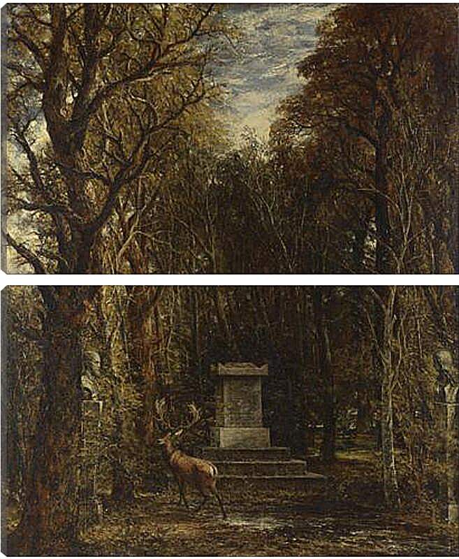 Модульная картина - Cenotaph to the Memory of Sir Joshua Reynolds. Джон Констебл