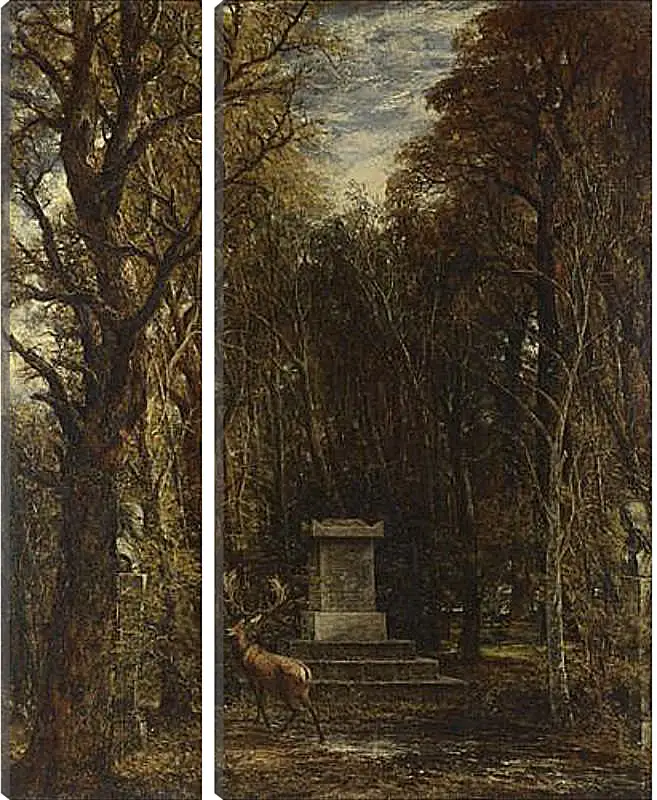 Модульная картина - Cenotaph to the Memory of Sir Joshua Reynolds. Джон Констебл