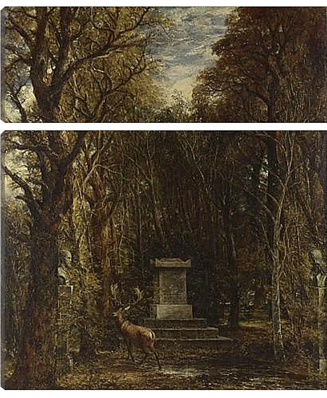 Модульная картина - Cenotaph to the Memory of Sir Joshua Reynolds. Джон Констебл