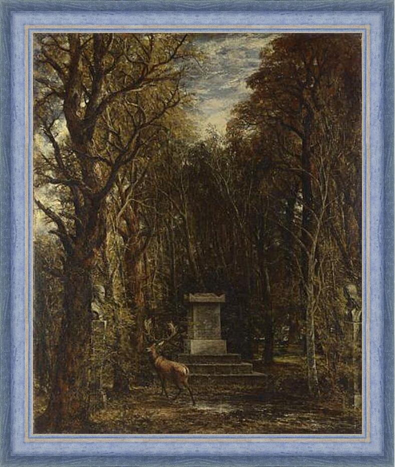Картина в раме - Cenotaph to the Memory of Sir Joshua Reynolds. Джон Констебл
