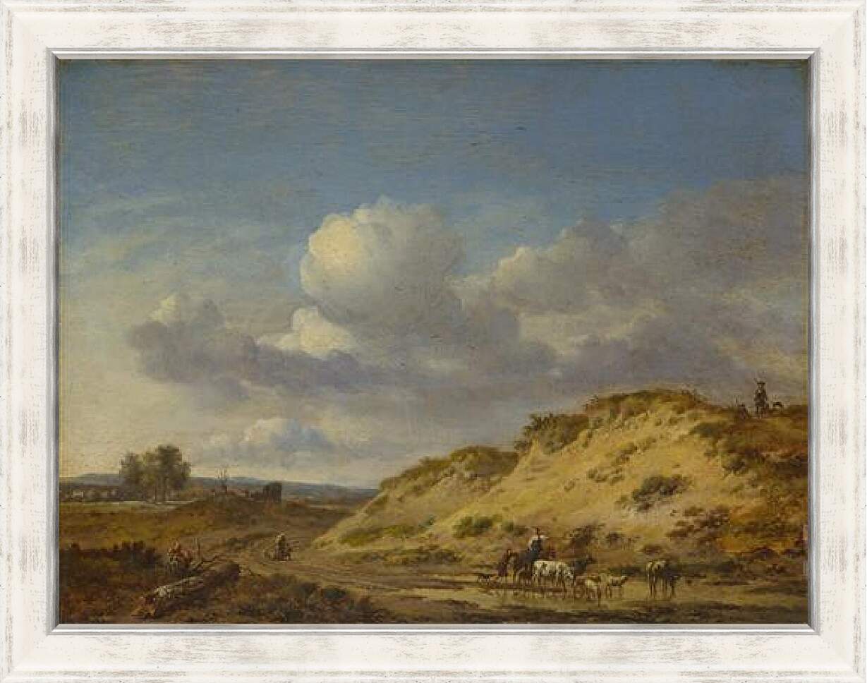 Картина в раме - Peasants driving Cattle and Sheep. Ян Вейнантс