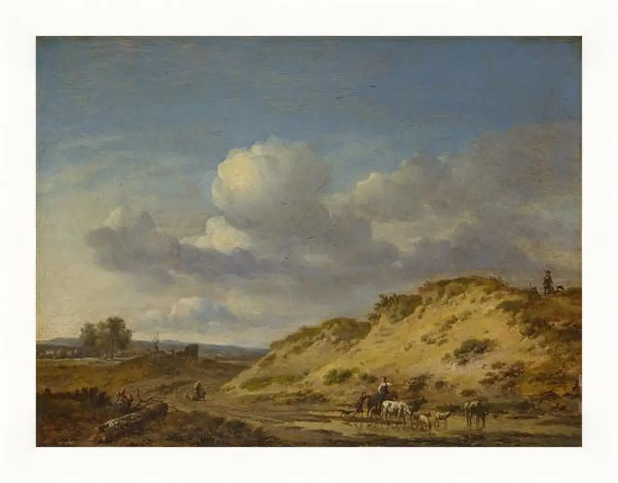 Картина в раме - Peasants driving Cattle and Sheep. Ян Вейнантс