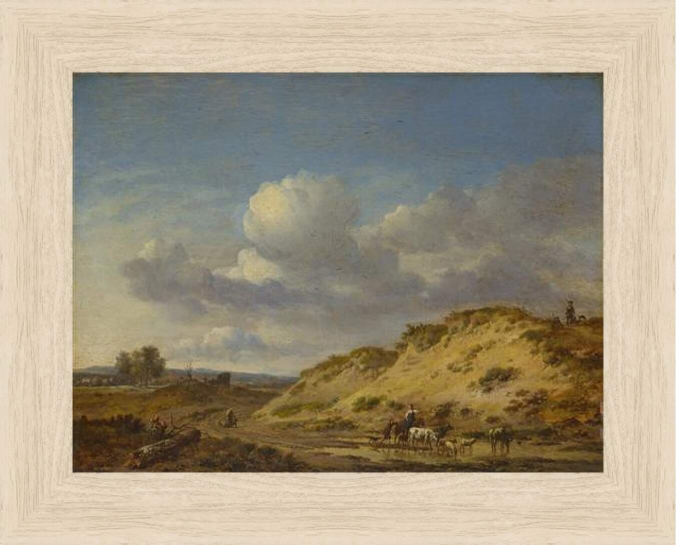 Картина в раме - Peasants driving Cattle and Sheep. Ян Вейнантс