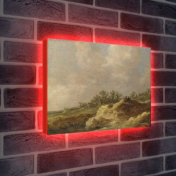 Лайтбокс световая панель - A Cottage on a Heath. Ян ван Гойен
