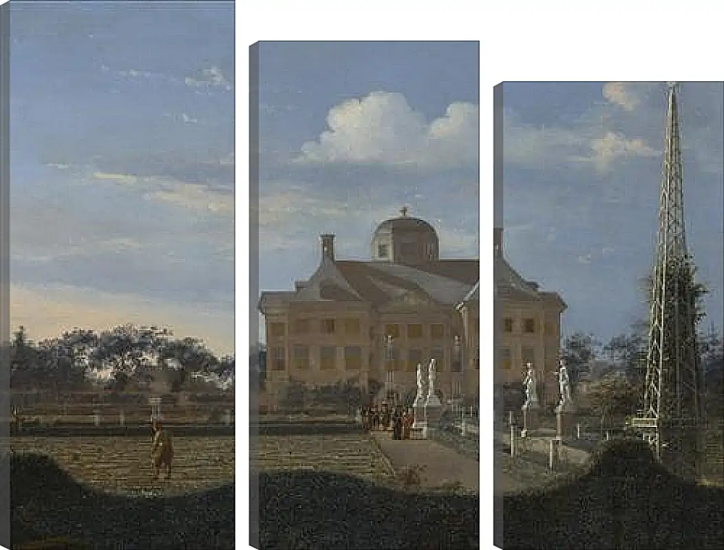 Модульная картина - The Huis ten Bosch at The Hague. Ян Ван дер Хейден