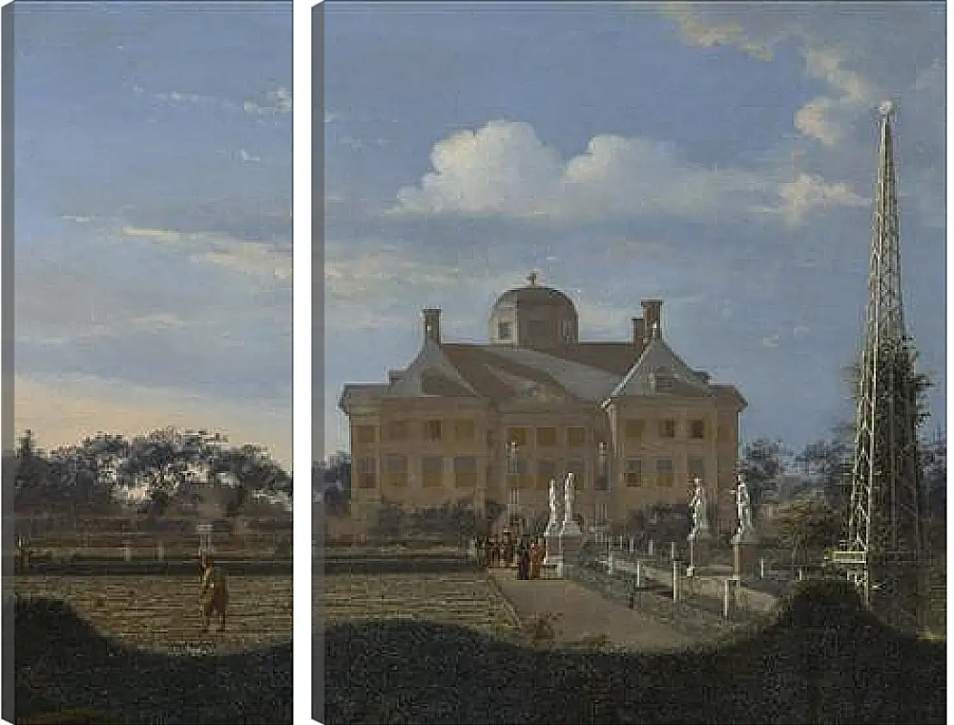Модульная картина - The Huis ten Bosch at The Hague. Ян Ван дер Хейден
