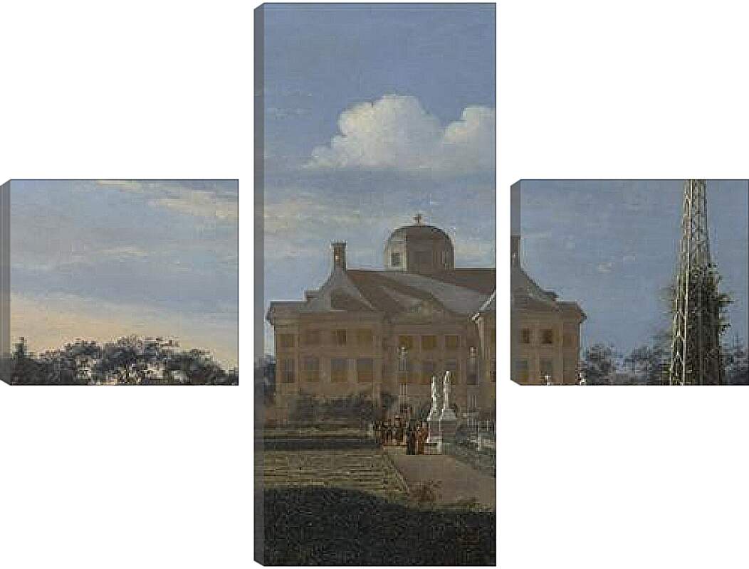 Модульная картина - The Huis ten Bosch at The Hague. Ян Ван дер Хейден