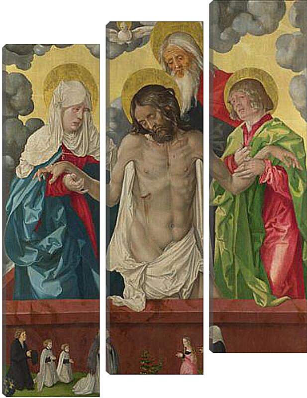 Модульная картина - The Trinity and Mystic Pieta. Ханс Бальдунг