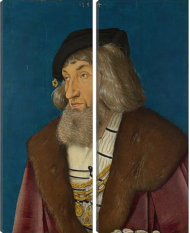 Модульная картина - Portrait of a Man. Ханс Бальдунг