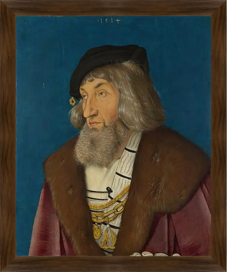 Картина в раме - Portrait of a Man. Ханс Бальдунг