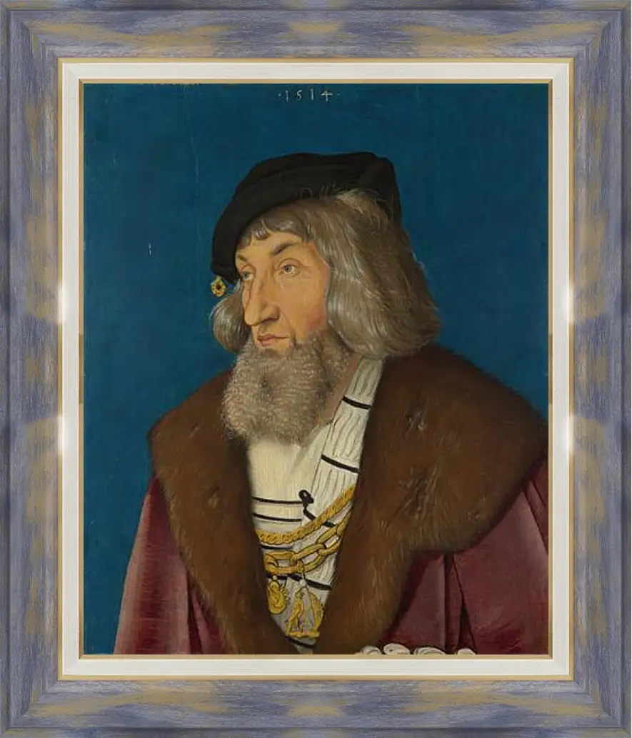 Картина в раме - Portrait of a Man. Ханс Бальдунг