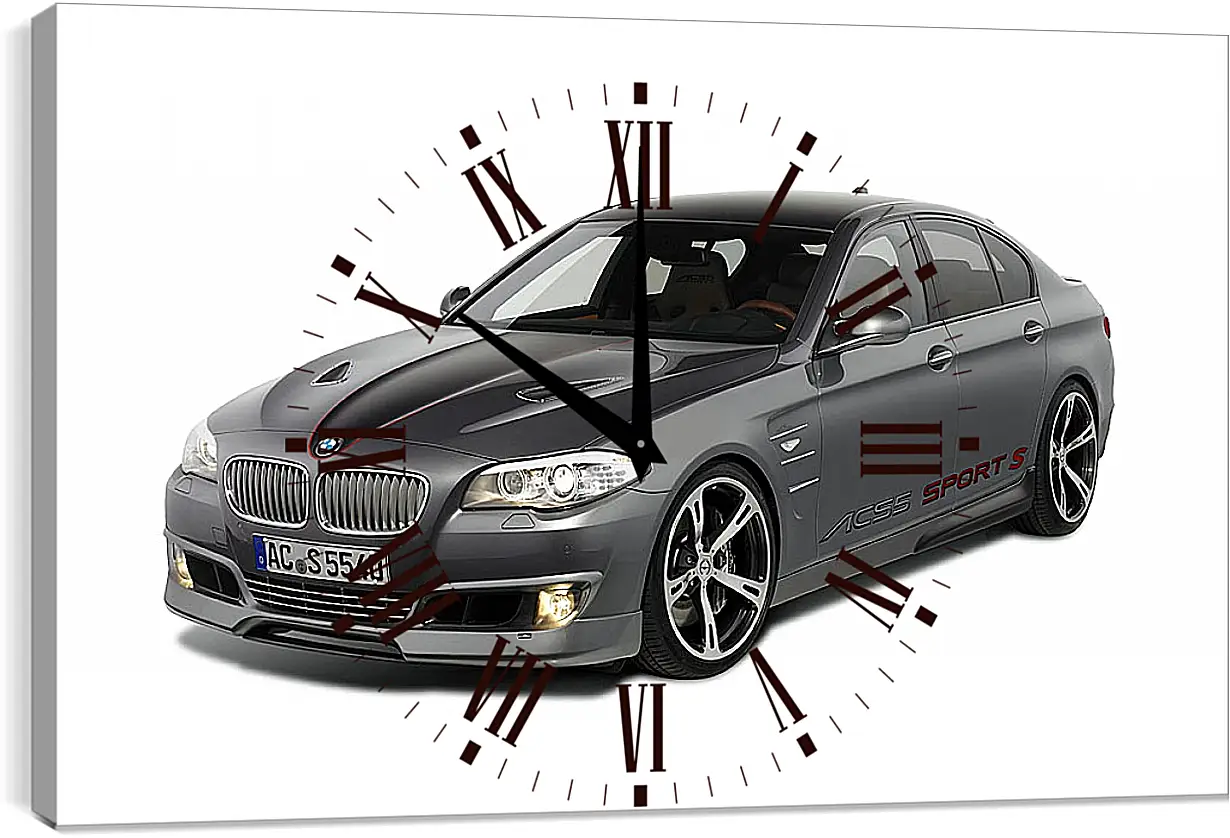 Часы картина - БМВ 5й серии (BMW 5 series)