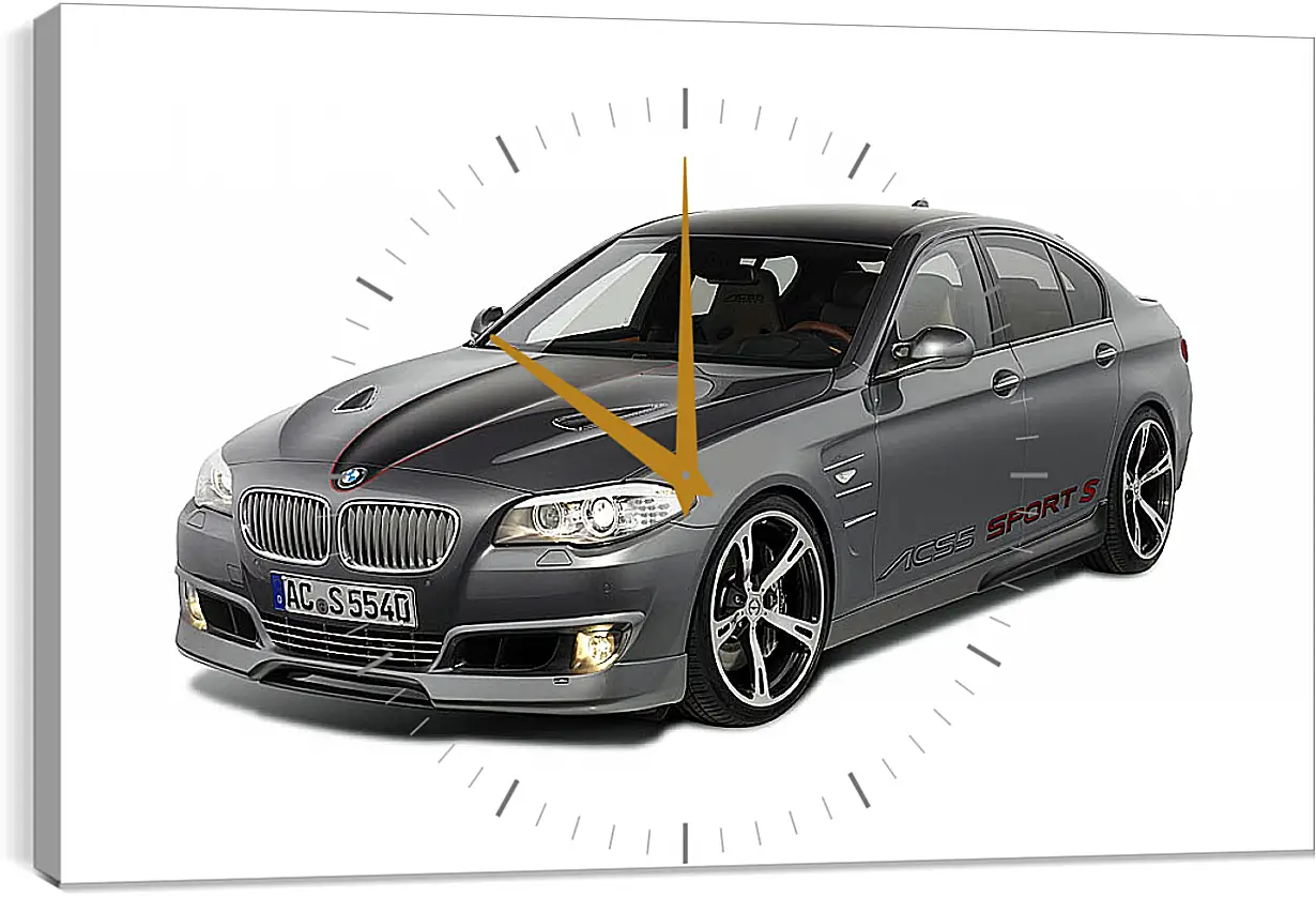 Часы картина - БМВ 5й серии (BMW 5 series)