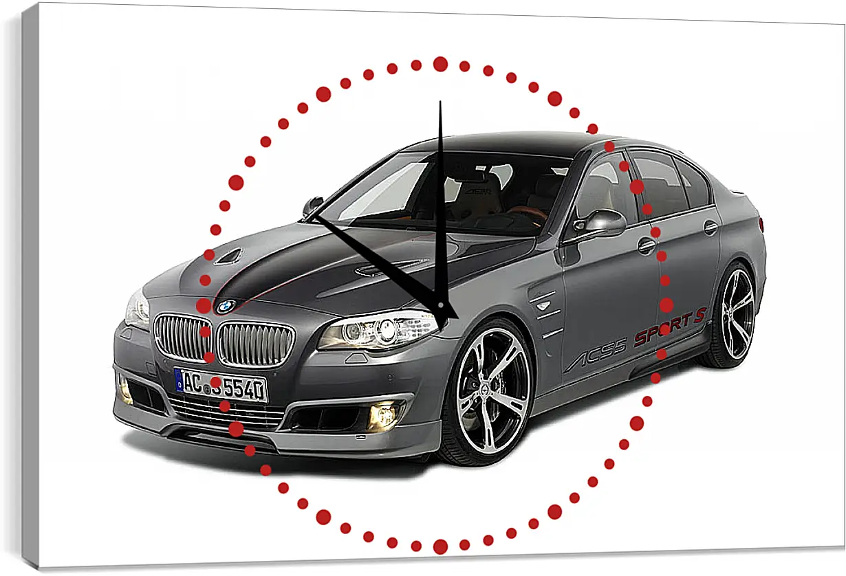 Часы картина - БМВ 5й серии (BMW 5 series)