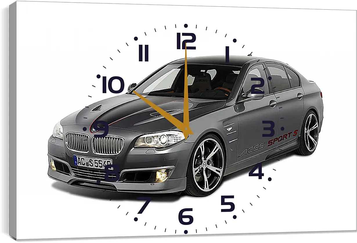 Часы картина - БМВ 5й серии (BMW 5 series)