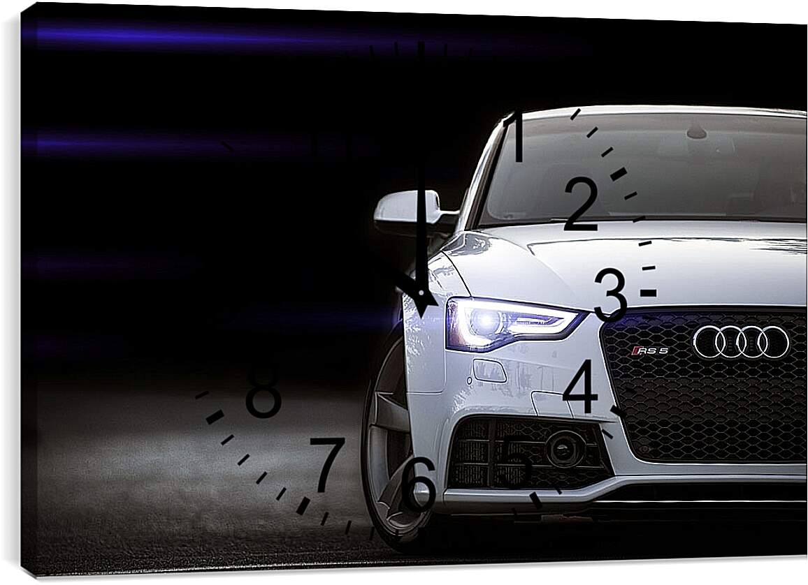 Часы картина - Audi RS5