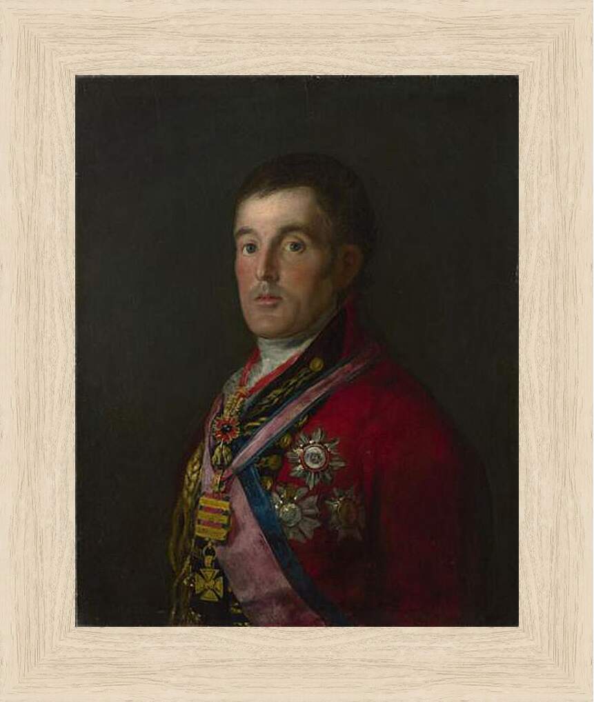 Картина в раме - The Duke of Wellington. Франсиско Гойя