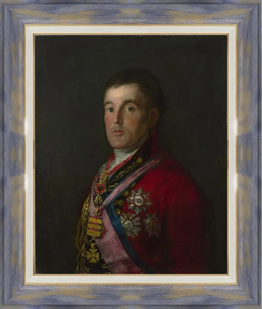 Картина в раме - The Duke of Wellington. Франсиско Гойя