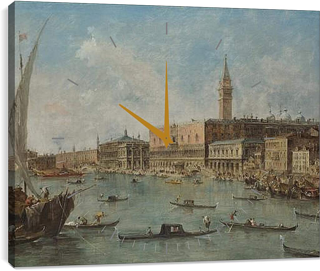 Часы картина - Venice. Франческо Гварди