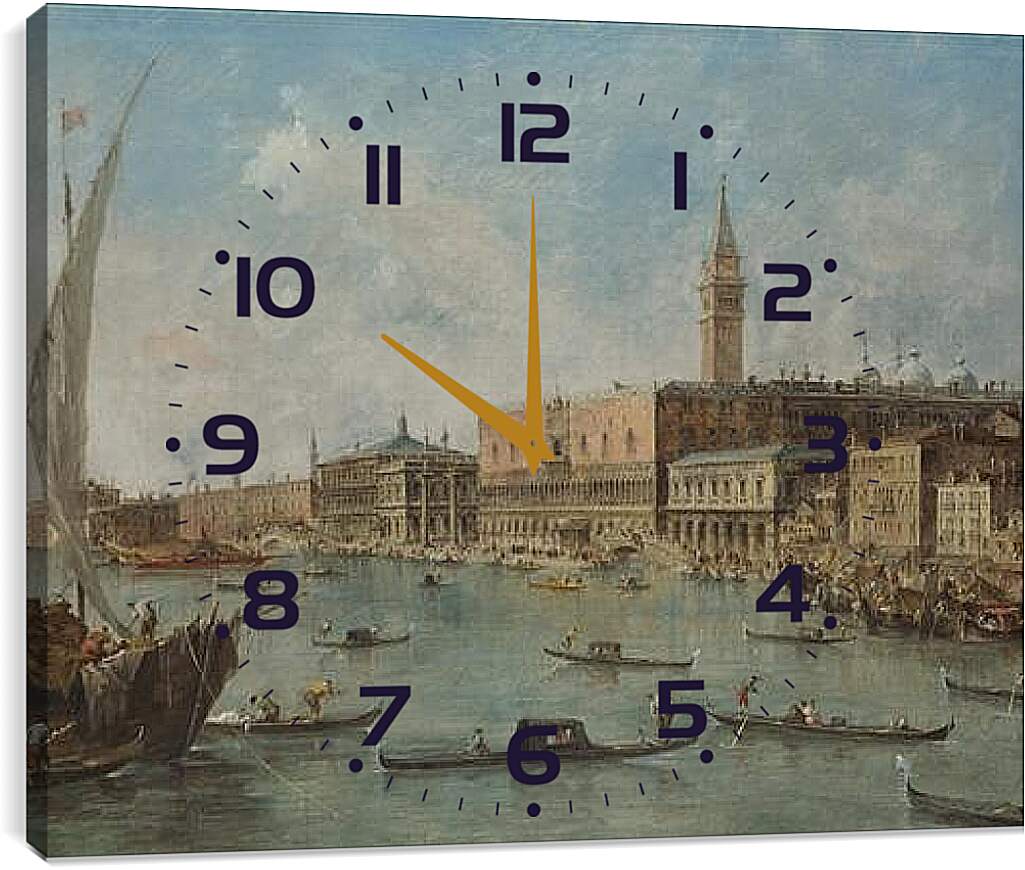 Часы картина - Venice. Франческо Гварди
