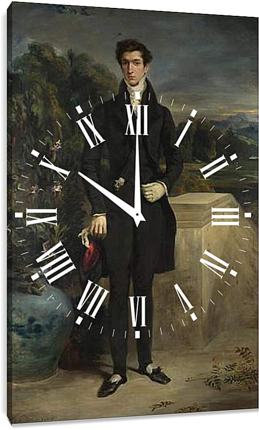 Часы картина - Louis-Auguste Schwiter. Эжен Делакруа