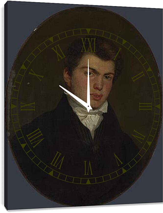 Часы картина - Abel Widmer. Эжен Делакруа