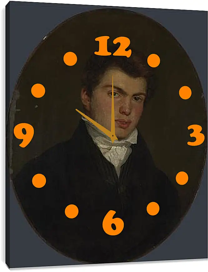 Часы картина - Abel Widmer. Эжен Делакруа